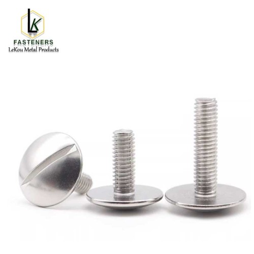 Машынны шрубавая шруба з кроквеннай галоўкай з прарэзам - нержавеючая сталь