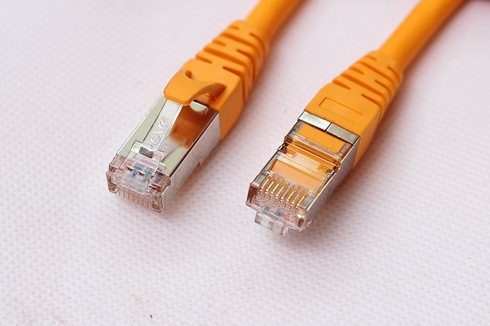 cat6 ذكر التوصيل كابل