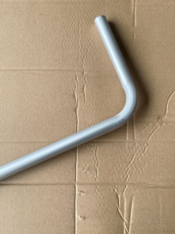 Anodized aluminum alloy tubes