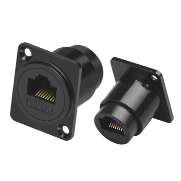 RJ45 CAT5E Network Cable Interface Connector Socket Panel