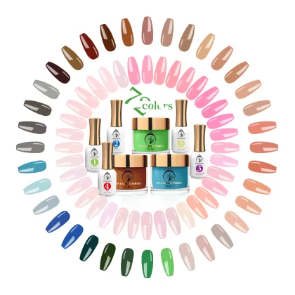 Factory Wholesale Clear Acrylic Powder Dip Powder 3 in 1 Acrylic Gel Powder for Nail Art