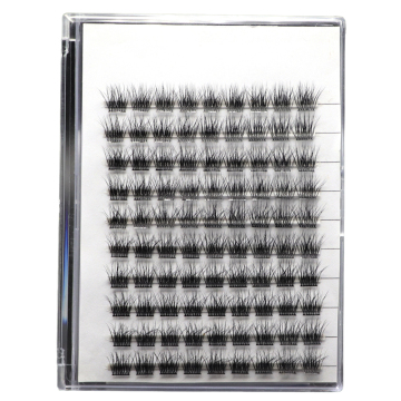 Crisscross 3D Fluffy Long DIY Lashes Premium PBT Fiber Cluster Lashes