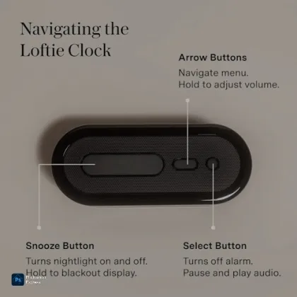 Latest Smart Alarm Clock with Voice Control