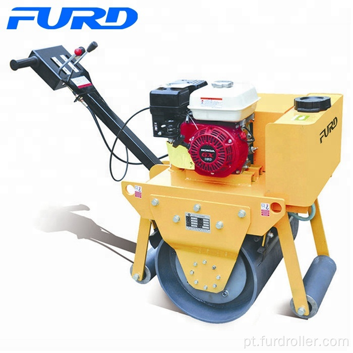 Rolo compactador vibratório de potência a gasolina compactador de solo (FYL-600)