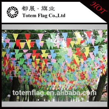 Colourful String Flags For Activities