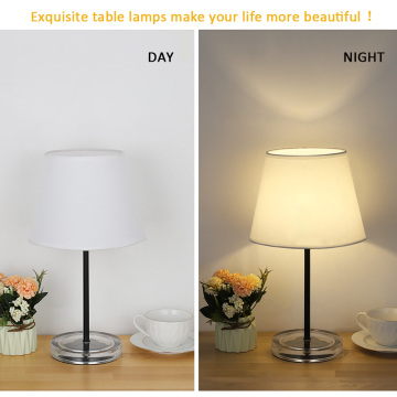 Modern Nightstand Lamps with Acrylic Base