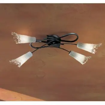 Iron-art lamp