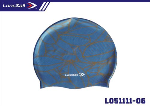 Durable Personalized Latex Silicone Swimming Hat With Custom Logo For Long Hair For Women