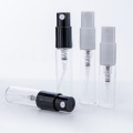 2ml 3ml mini vials de perfume de muestra negra