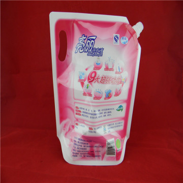 Custom gravure printing 2KG plastic washing liquid bag