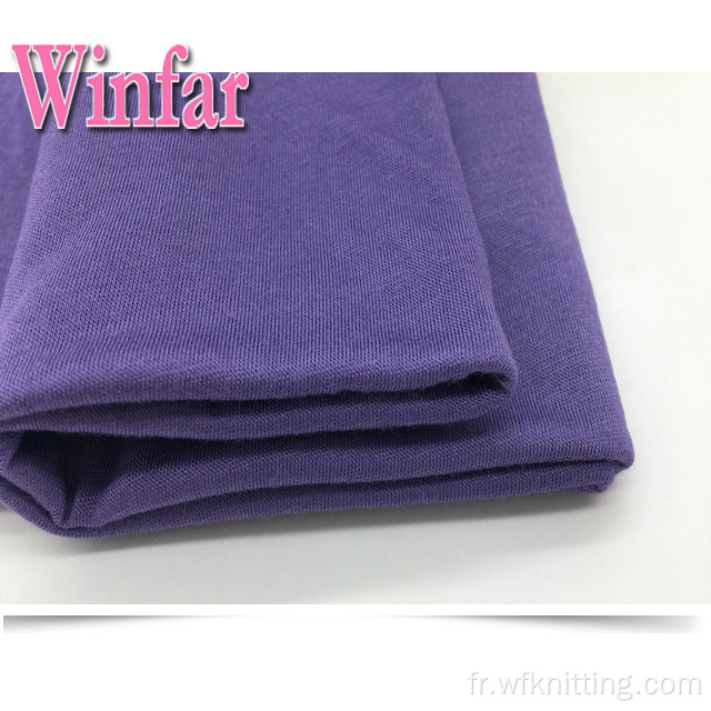 Viscose Knit 95% Rayonne 5% Spandex Tissu