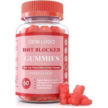 Biyotin Testere Palmetto DHT Bloker Gummies&#39;i Uyarır