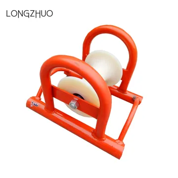 Aluminum / Nylon Roller Material Cable Roller