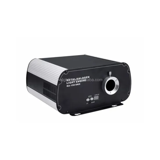 DMX-Controlled 8-Color Changing R-150 Metal Halide Fiber Optic Light Engine