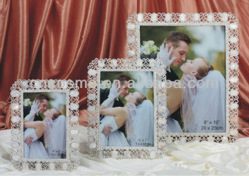 Zinc alloy, Carved Border Shell Photo Frames