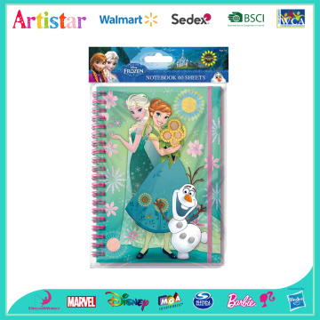 DISNEY FROZEN opp bag packing notebook