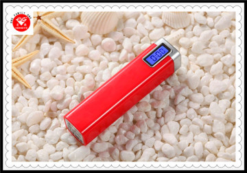 2600mah promotional gift screen display power bank 3000mah charger