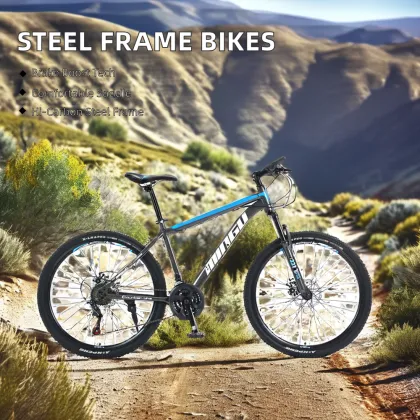 Forest Road High-Performance Double Suspension Mountain Bike