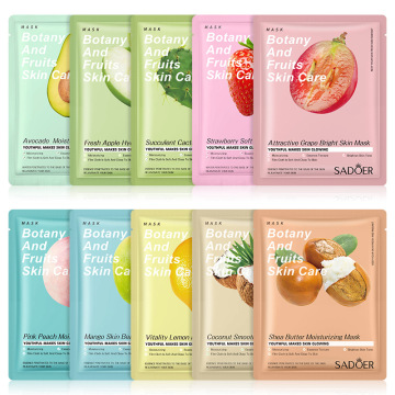 Fruit Face Mask with Vitamin C for Moisturizing and Skin Care