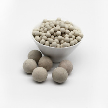 porous porcelain beads ceramic balls as supporting material