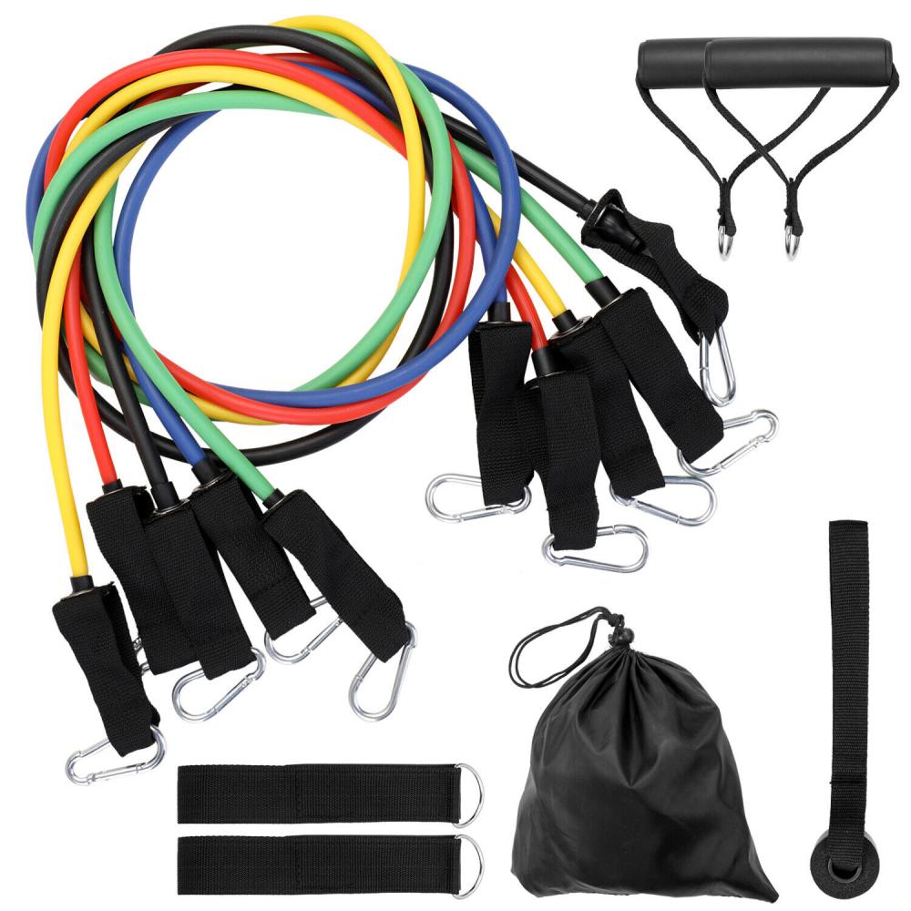 11pcs set fitness puller