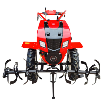 Diesel Engine Powered Mini Land Cultivator and Tillering Machine