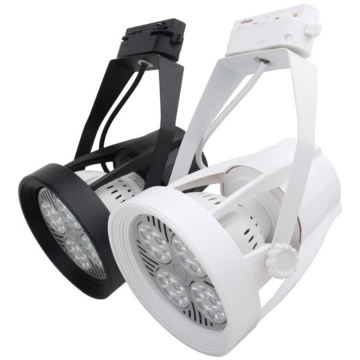 Lampu trek 35W -45W E27 LED par30/par38 yang dapat disesuaikan untuk langit -langit toko - fitting fase 110V/220V 3