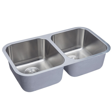 50/50 Double Bowl Stainless Steel Sinks
