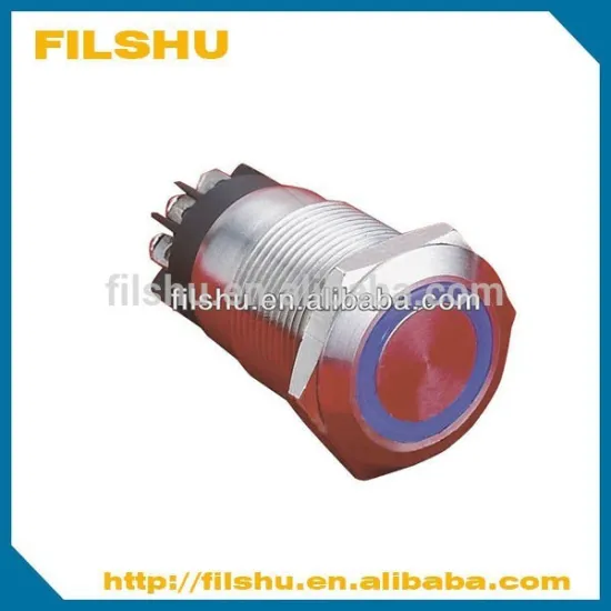 hot selling flush head 120 volt Waterproof Electrical push button switch double pole