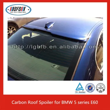 For BMW 5 Series Rear Window Side Spoiler E60 Carbon Window Roof Spoiler