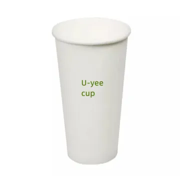 12/16/22oz biodegradable eco friendly kraft paper coffee cup