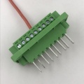 Morsettiera collegabile a 9 pin passante per montaggio a parete