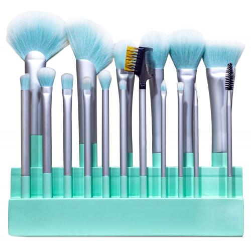 17 PCS set četkica za zelenu šminku