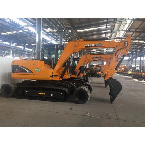 9-Tonnen-Bagger-Rad-Crawler-Bagger mit Yanmar-Motor