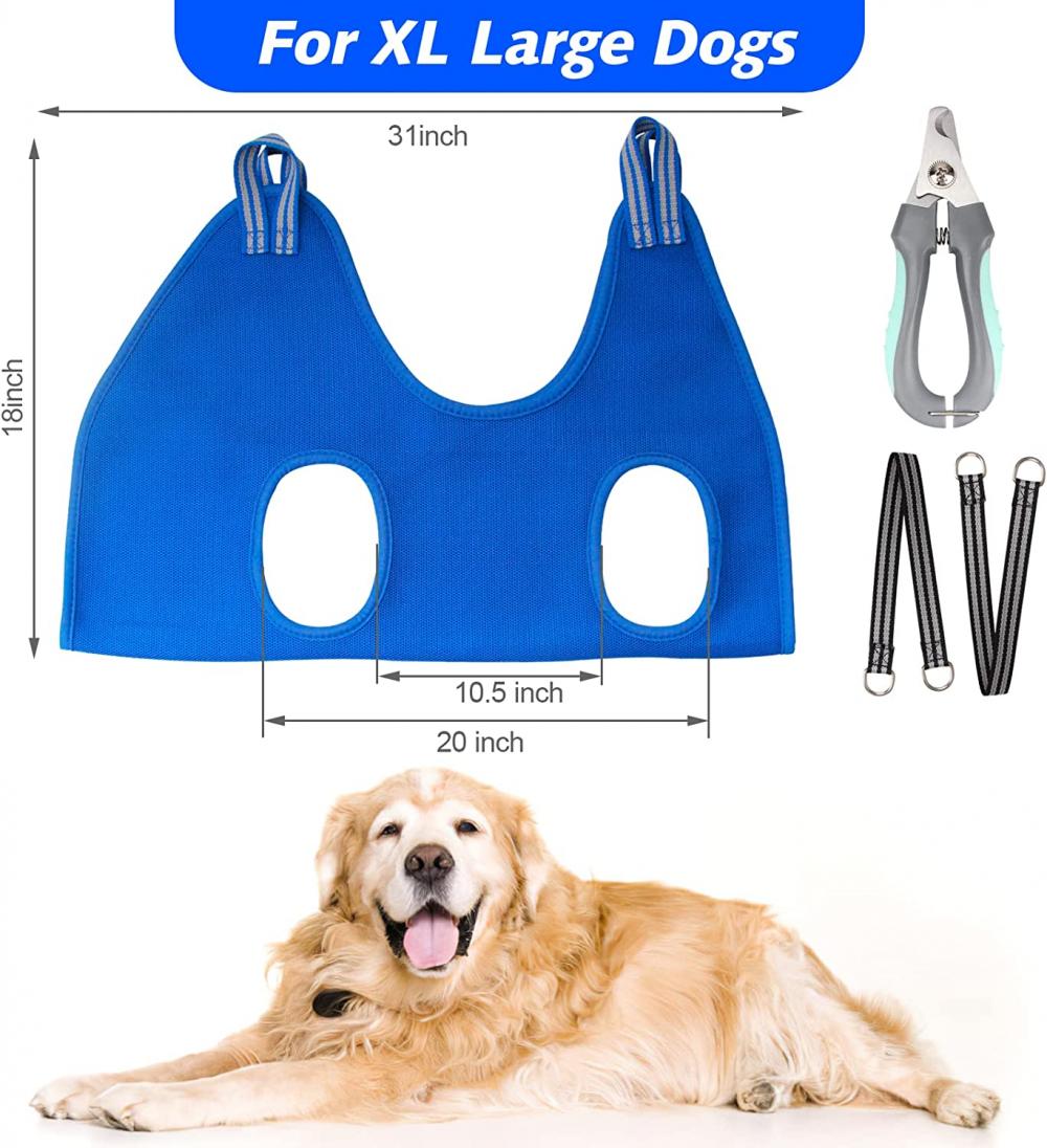 Pet Dog Grooming Hammock Dog Grooming Harness for Nail Trimming