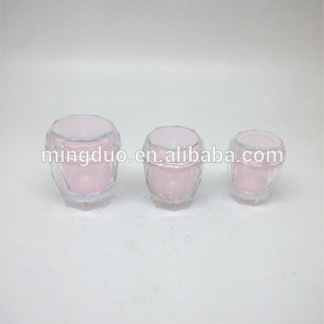 7-13g small cream jar,diamond shape jar