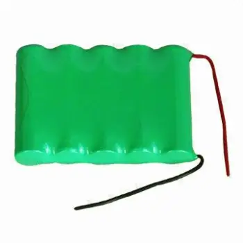 Rechargeable AA NiMH Battery Pack with 2,500mAh Capacity, 6V Nominal Voltage