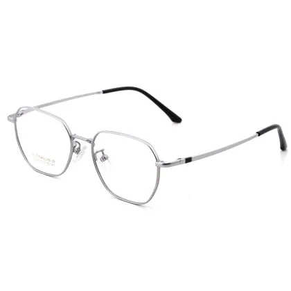 Retro Art Ultralight Half Titanium Myopia Glasses