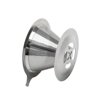 Professional 304 Stainless Steel Coffee Filter Pour Over Dripper Brew Cone Strainer