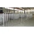 Temporary Galvanized Barriers Galvanized Construction Barricades Crowd Control Barriers Factory