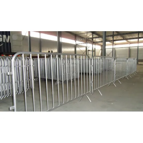 Temporary Galvanized Barriers Galvanized Construction Barricades Crowd Control Barriers Factory