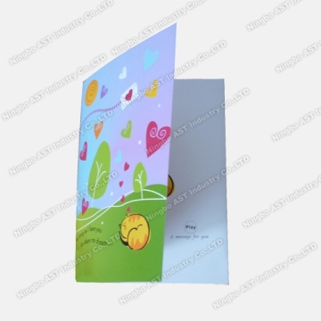 Musical Christmas Greeting Cards with Melody