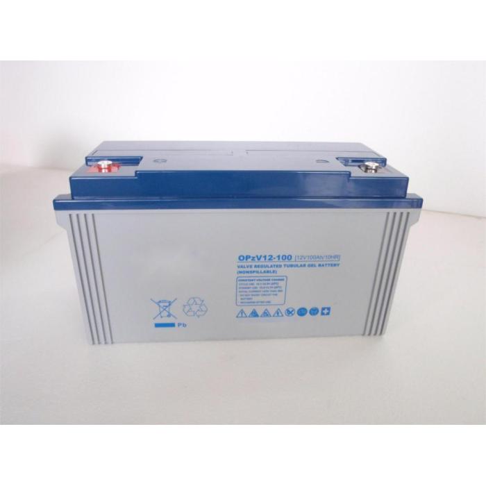 OPZV סוללה של מצב מוצק ללא חומצה 12V100AH