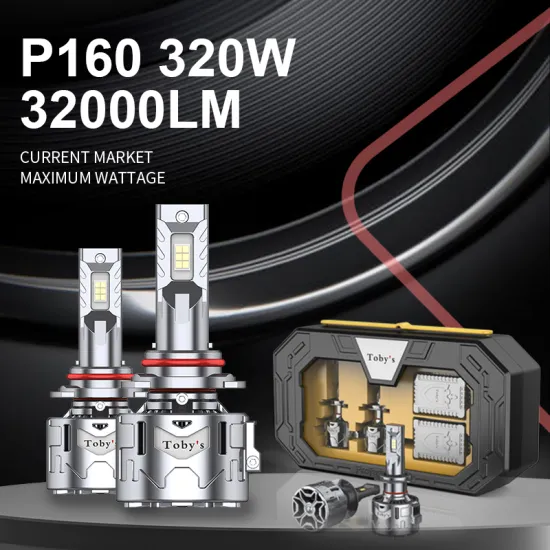TOBYS 320W H1 LED Headlights: Super Bright Car Lighting Solutions for H1, H4, H11, 9005, and H7 Applications