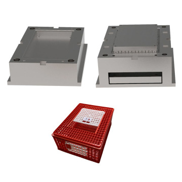 Plastic Poultry Carrier Crate for Chicken, Duck, and Goose Transport