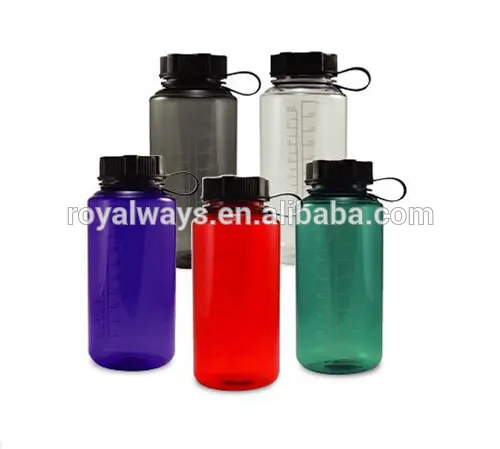 Hot! Tritan Wide-Mouth water sports bottles with handle and lid BPA free