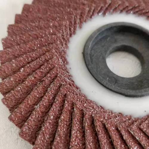 Zirconia flexible radial abrasive flap disc