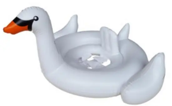 Inflatable Swimming Ring Pool Float Seat For Kids