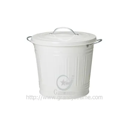 metal storage bin home galvanized storage bin