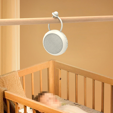 Hot Selling Rechargeable Baby Sleep Sound Machine with 10 Soothing White Noises and Night Lamp